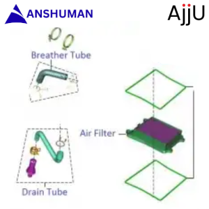 Air Cleaner Components| Pulsar NS200 (BS6, 2021-23)