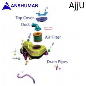 Air Cleaner Components| Freedom 125 NG04 (2024-25)