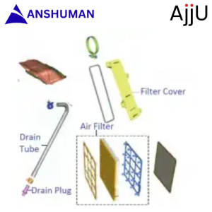 Air Cleaner Components| Pulsar 220F (BS6, 2020)